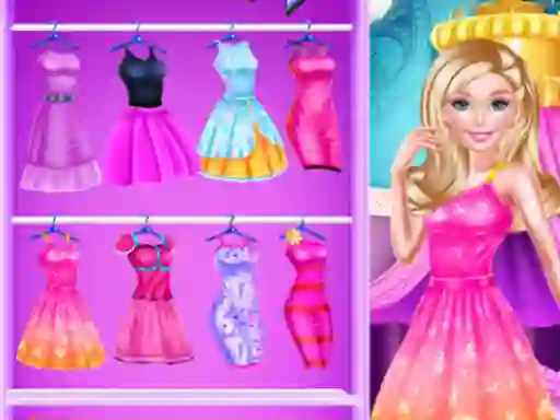 Leikur Barbie Fashion Closet á netinu