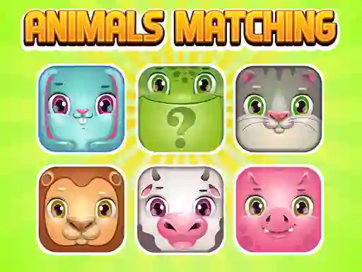 Leikur Animals Memory Matching á netinu