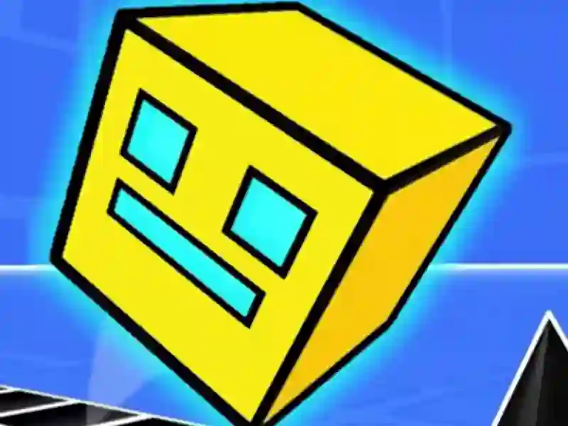 Leikur Geometry Dash 3D á netinu