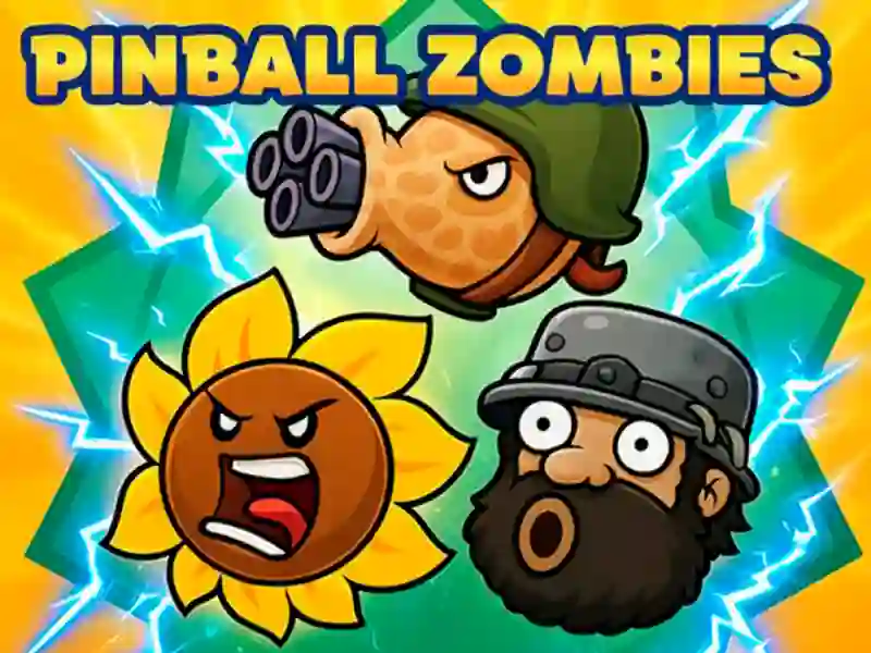 Leikur Pinball Zombies á netinu