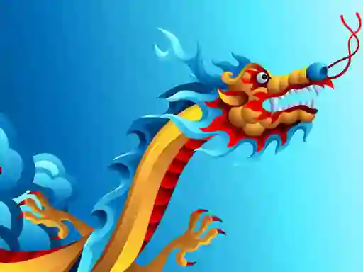 Leikur Dragon Hunt Jigsaw á netinu