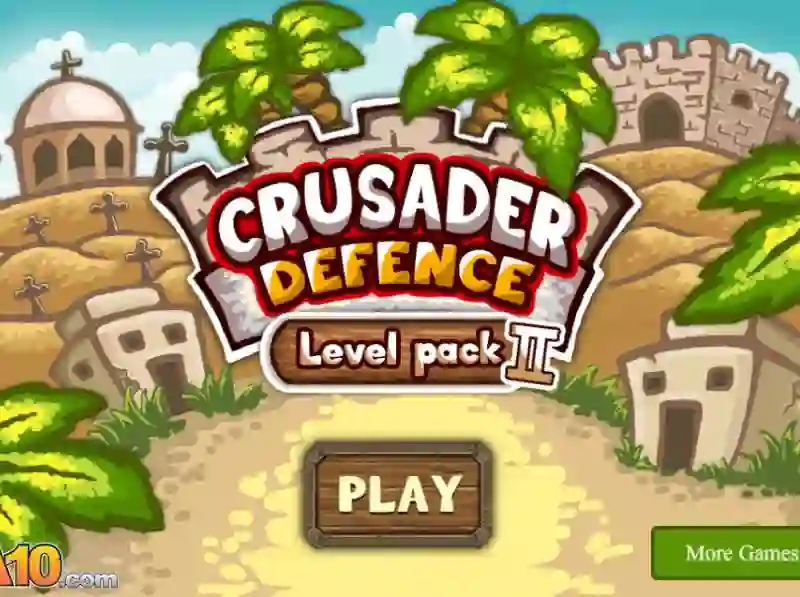 Leikur Crusader defence: level pack á netinu