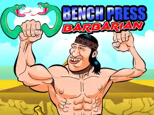 Leikur Bench Press The Barbarian á netinu