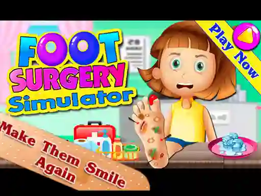 Leikur Foot Surgery Simulator á netinu