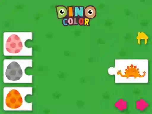 Leikur Dino Color á netinu
