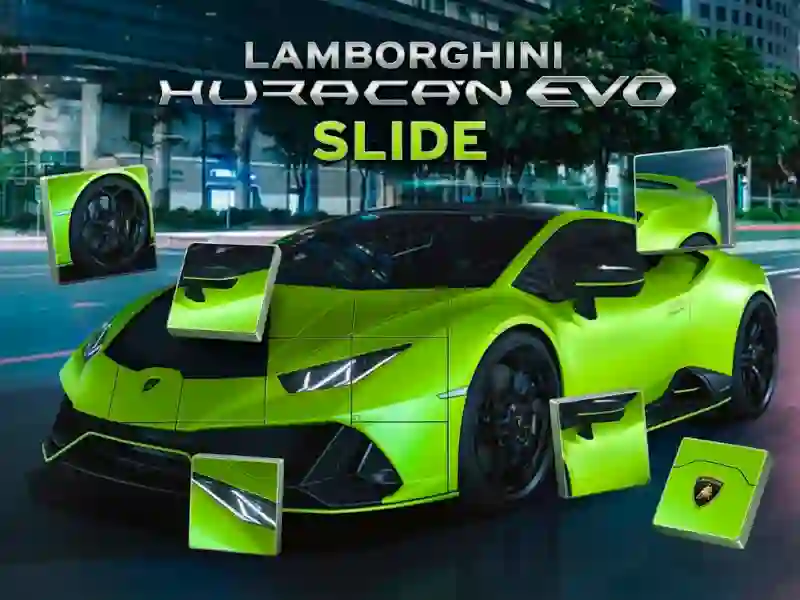 Leikur Lamborghini Huracan Evo Slide á netinu