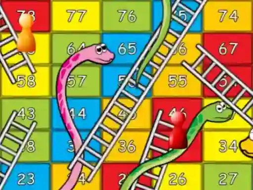 Leikur Lof Snakes & Ladders á netinu