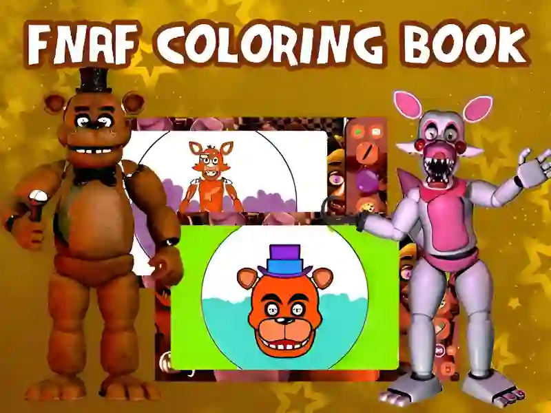 Leikur FNAF Coloring Book á netinu