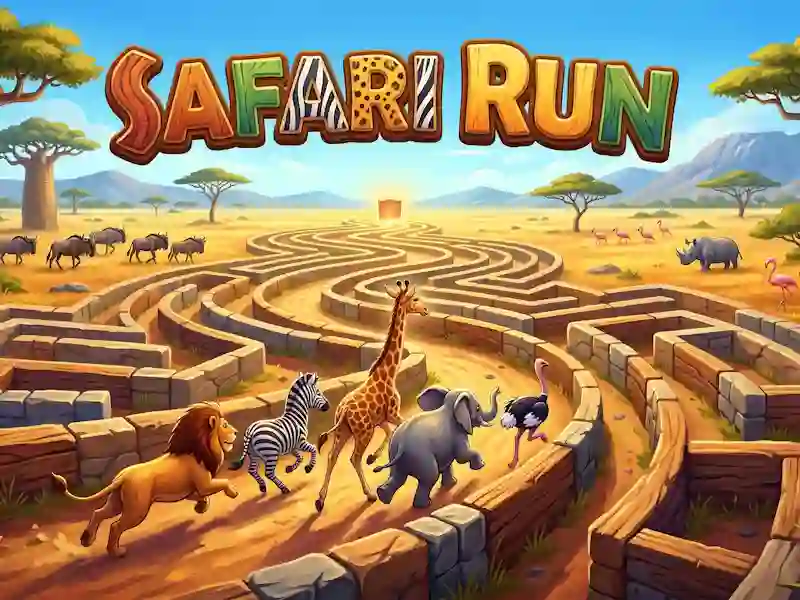 Leikur Safari Run á netinu