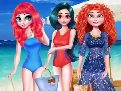 Leikur Besties Beachwear á netinu