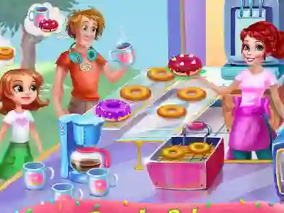 Leikur Donuts Bakery á netinu