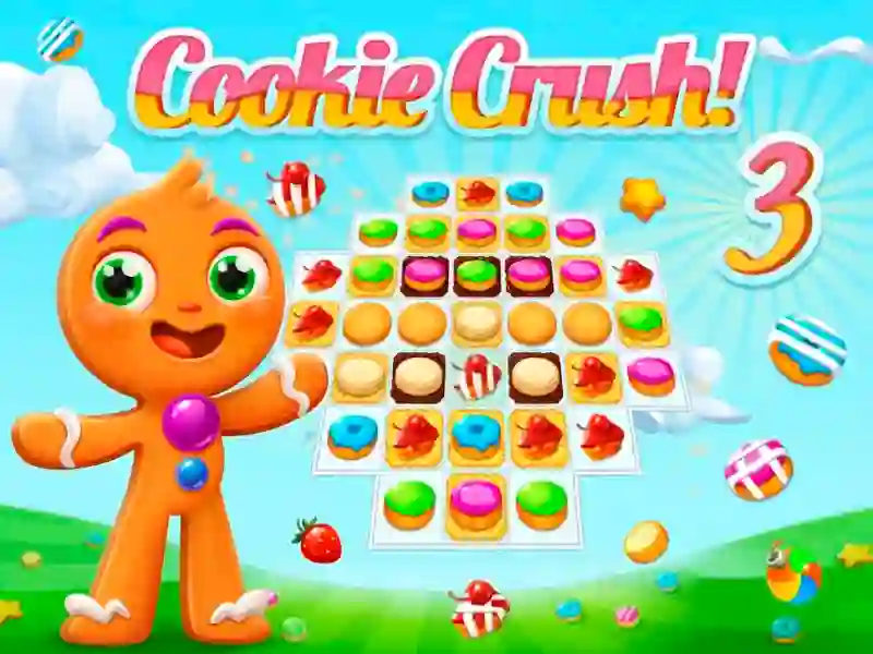 Leikur Cookie Crush 3 á netinu