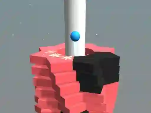 Leikur Stack Fire Ball á netinu