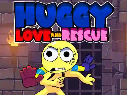 Leikur Huggy Love and Rescue á netinu