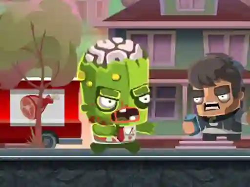 Leikur Surviving the Zombies á netinu