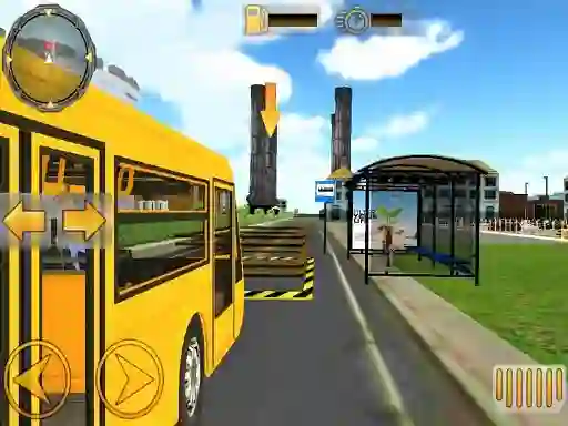 Leikur School Bus Driving Simulator á netinu