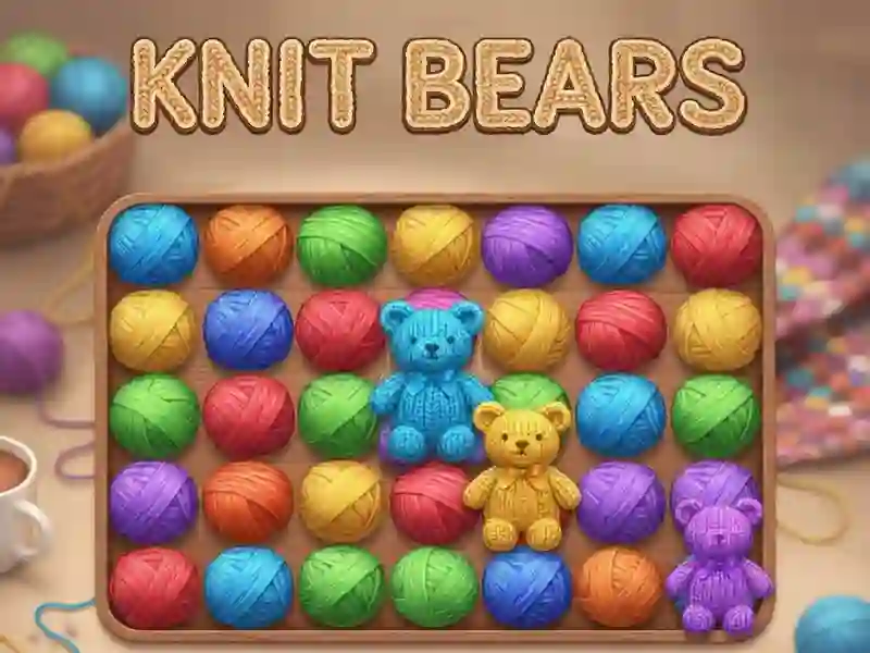 Leikur Knit Bears á netinu