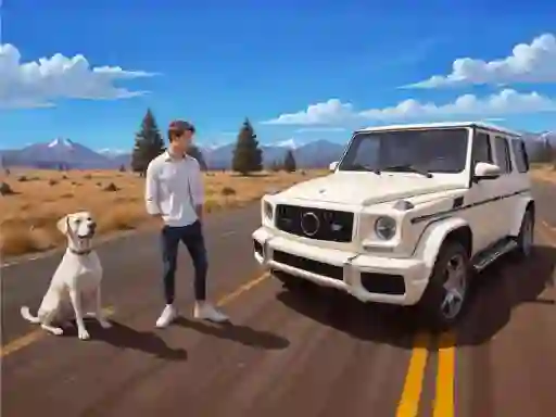 Leikur G Wagon City Driver á netinu
