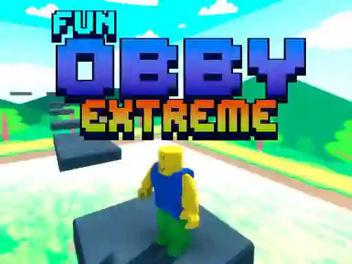 Leikur Fun Obby Extreme á netinu