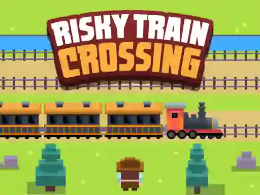 Leikur Risky Train Crossing á netinu