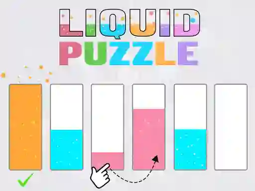 Leikur Liquid Puzzle á netinu