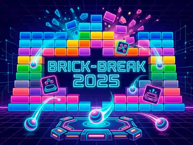 Leikur Brick-Break 2025 á netinu
