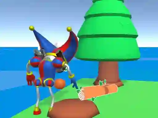 Leikur Digital Circus Town Builder á netinu