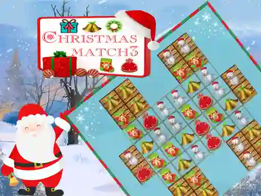 Leikur Christmas Match 3 á netinu