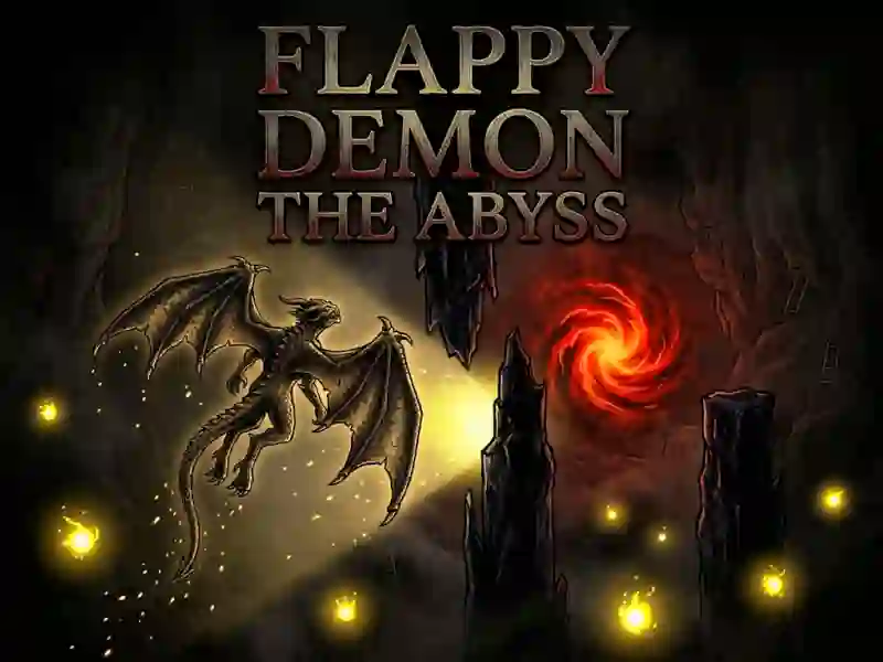 Leikur Flappy Demon The Abyss á netinu