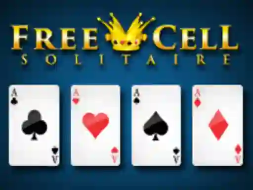 Leikur Freecell Solitaire á netinu