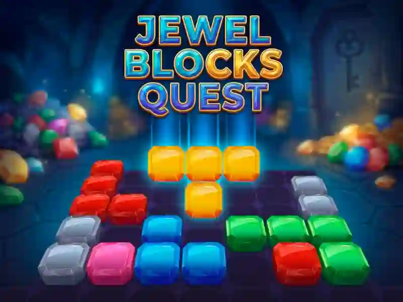 Leikur Jewel Blocks Quest á netinu