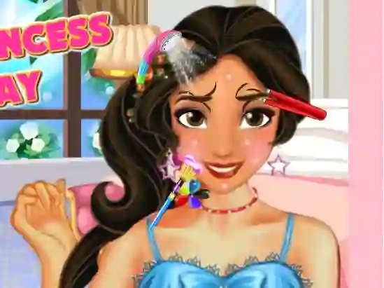 Leikur Latina Princess Spa Day á netinu