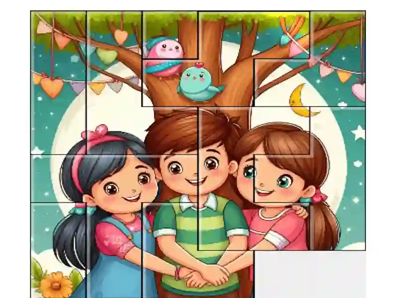 Leikur Fancy Jigsaw Puzzles á netinu