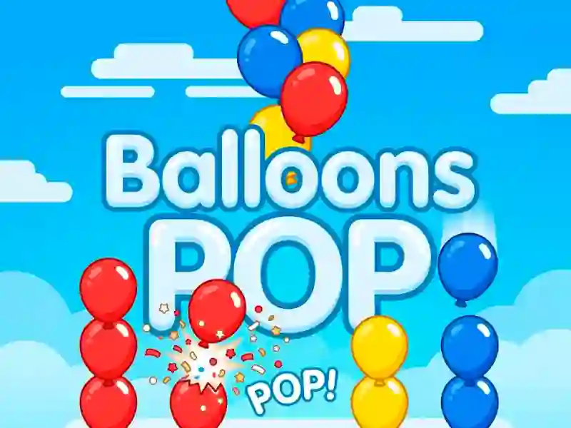 Leikur Balloons Pop á netinu
