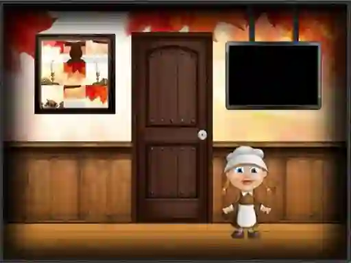 Leikur Amgel Thanksgiving Room Escape 9 á netinu