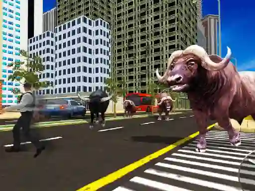 Leikur Wild Bull Shooter á netinu