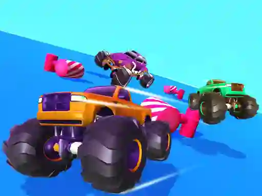Leikur Fall Cars Ultimate Knockout Race á netinu
