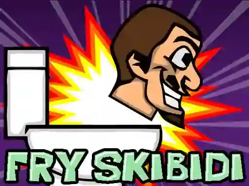Leikur Fry Skibidi á netinu