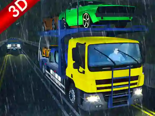 Leikur Heavy Cargo Transport Truck Driver á netinu
