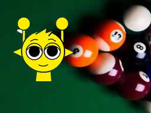 Leikur Sprunki 2Players Billiard á netinu