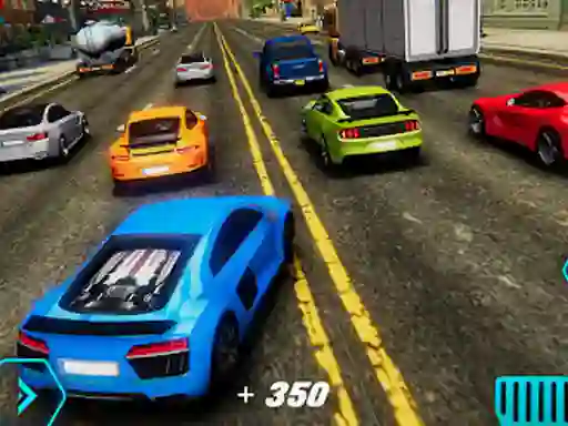 Leikur City traffic Racing á netinu