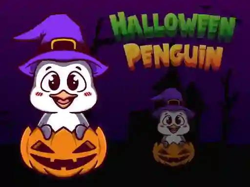 Leikur Halloween Penguin á netinu
