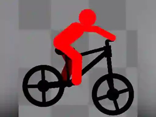Leikur Stickman Bike Runner á netinu