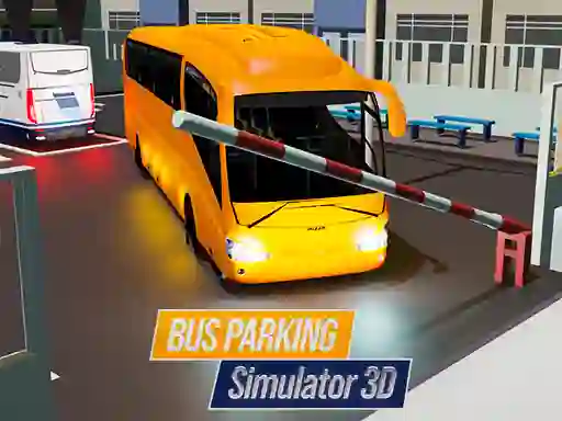 Leikur Bus Parking Simulator 3d á netinu