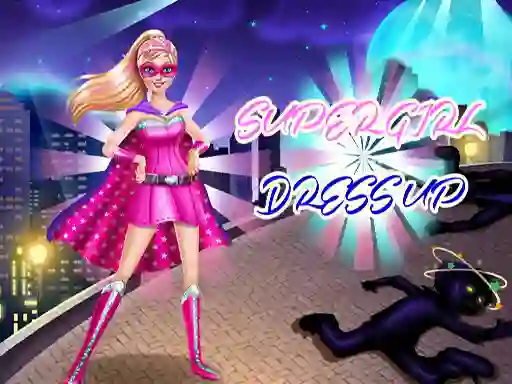 Leikur Super Girl Dress Up á netinu