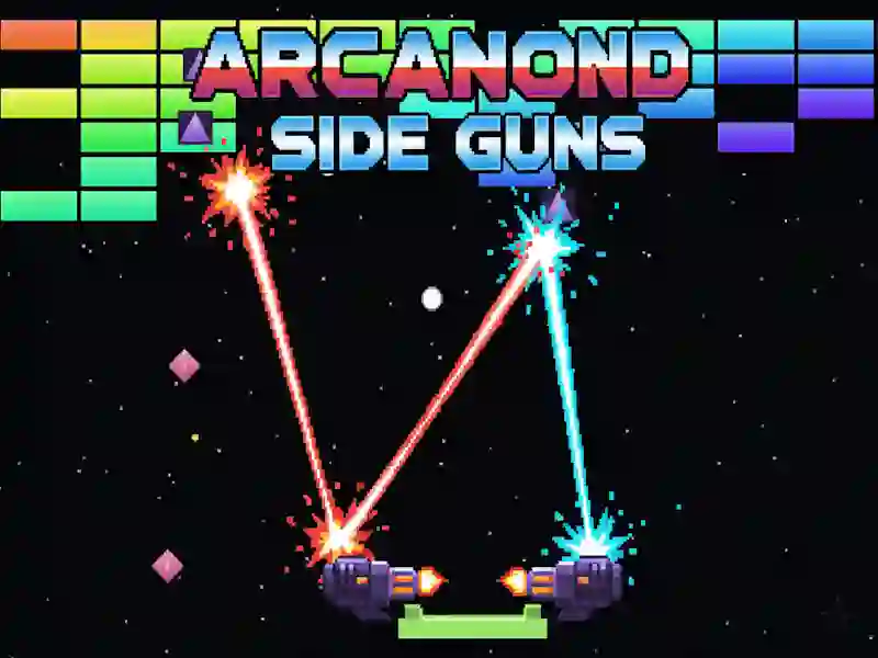 Leikur Arcanoid Side Guns á netinu