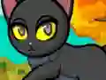 Leikur Purrfect Kitten Halloween á netinu