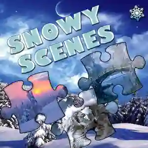 Leikur Jigsaw Puzzle: Snowy Scenes á netinu