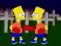 Leikur Simpsons combat á netinu
