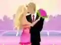 Leikur Barbie and Ken Kissing á netinu